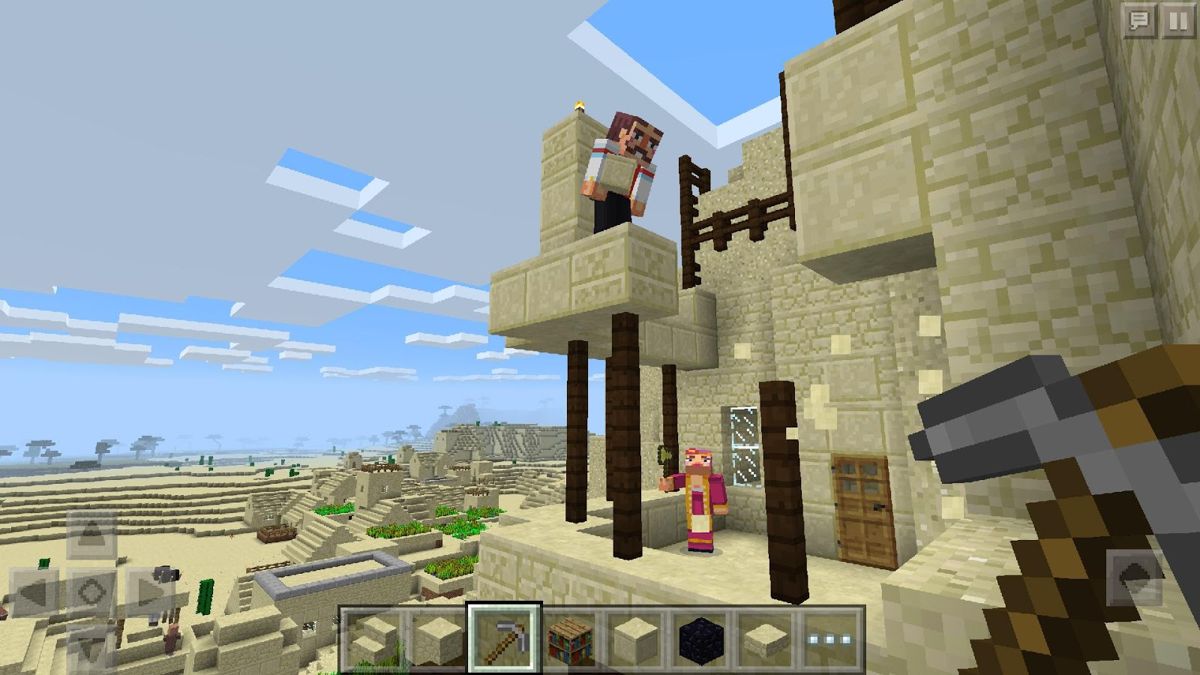 Minecraft: Pocket Edition official promotional image - MobyGames